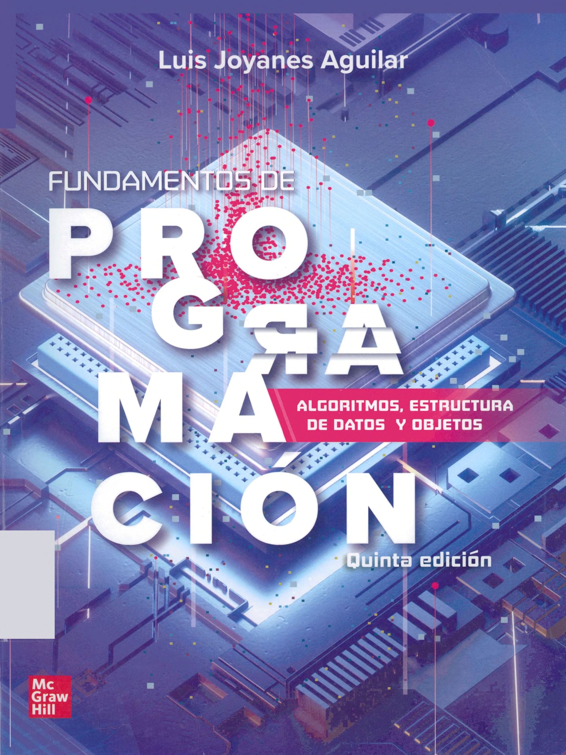 Portada Fundamentos de programación : algoritmos, estructuras de datos y objetos