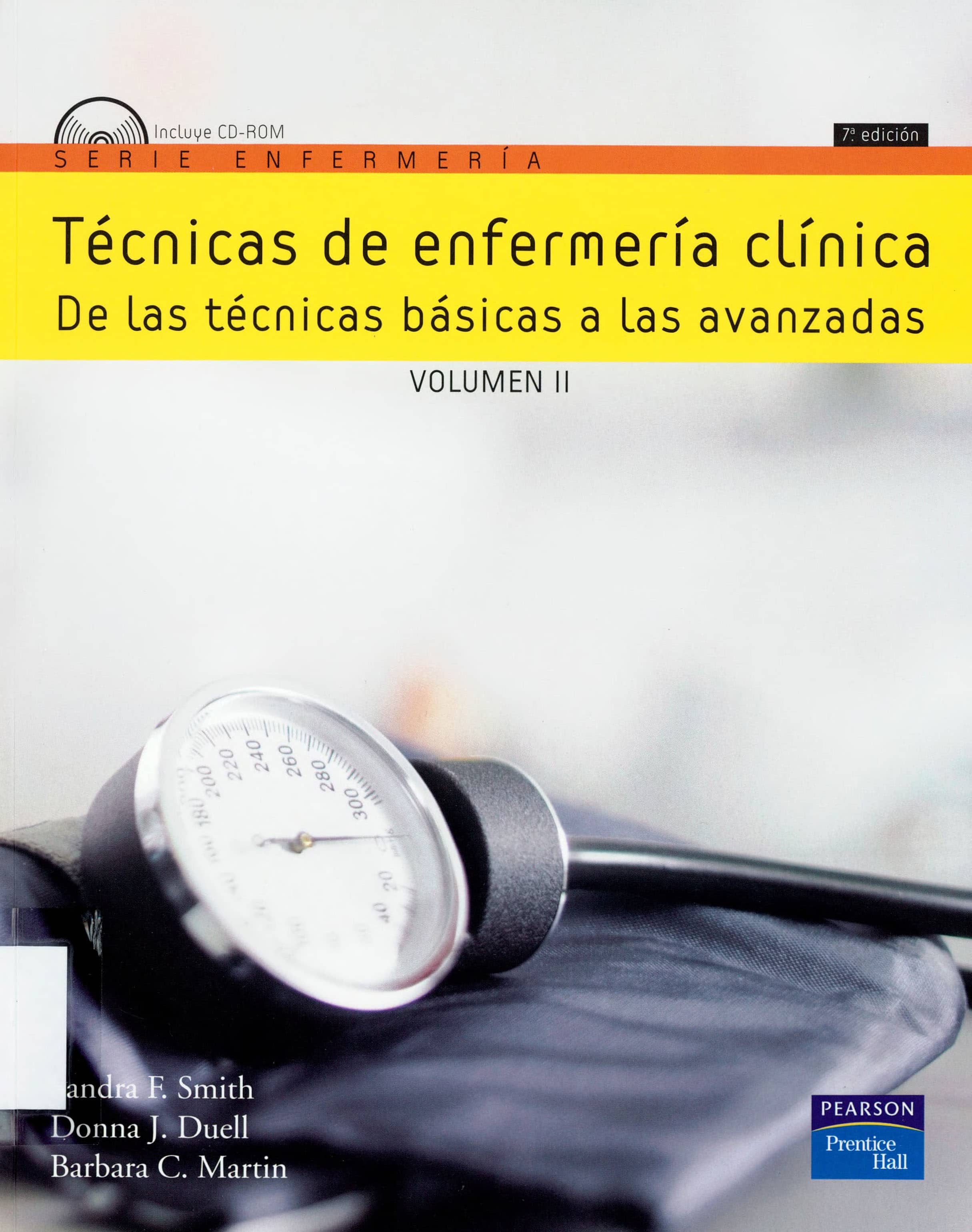 Portada Técnicas de enfermería clínica : de las técnicas básicas a las avanzadas V2
