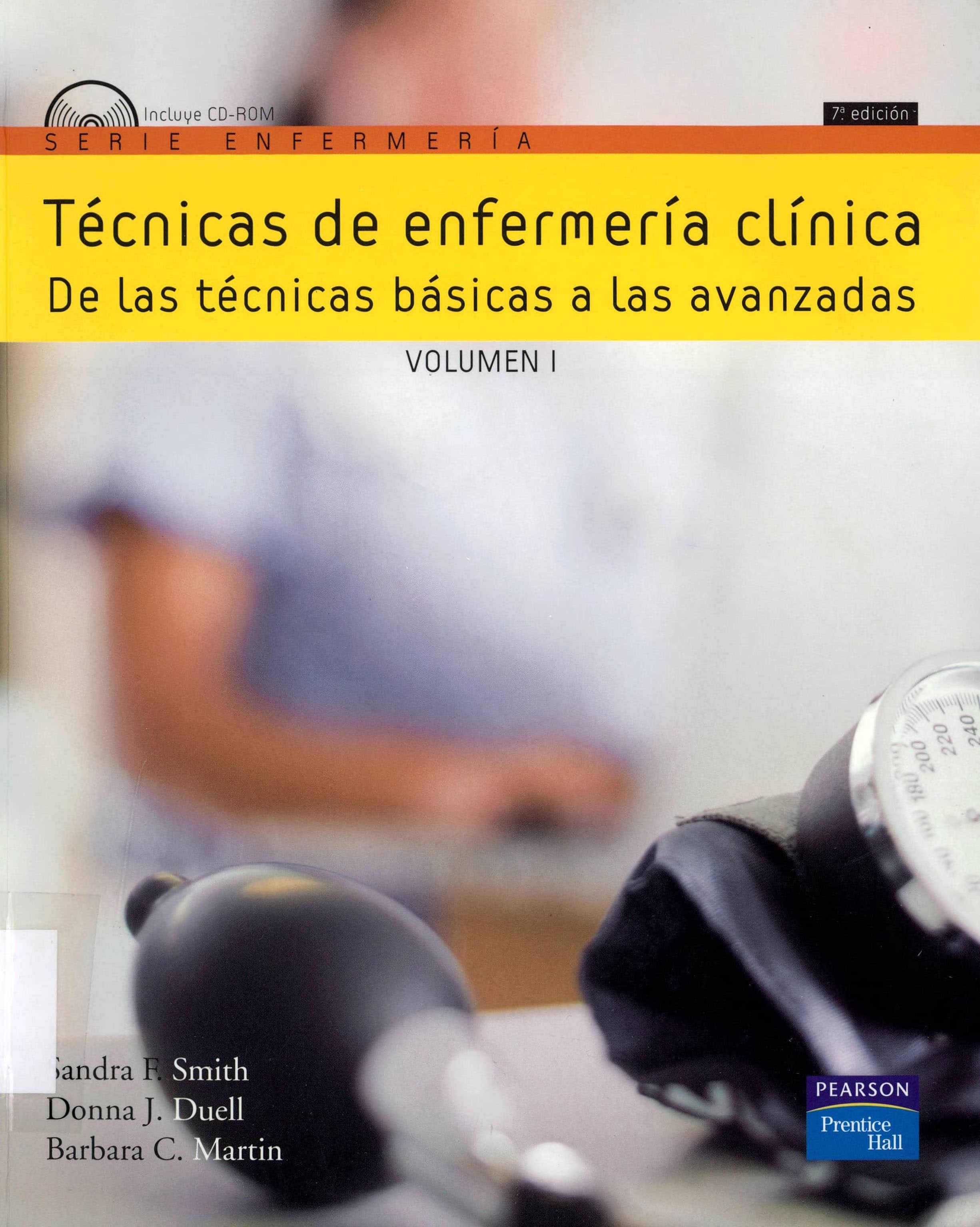 Portada Técnicas de enfermería clínica : de las técnicas básicas a las avanzadas V1