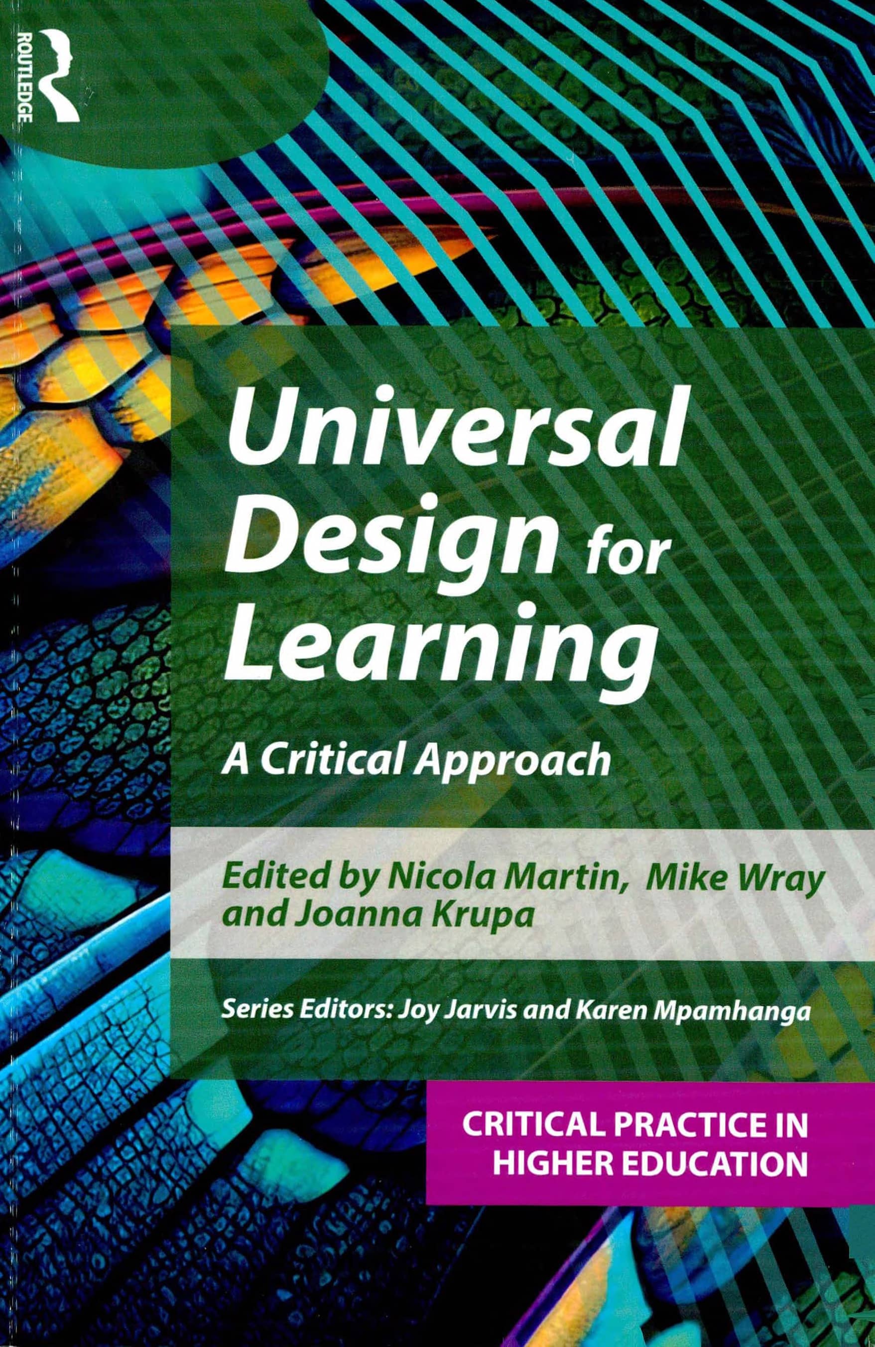 Portada Universal design for learning : a critical approach 