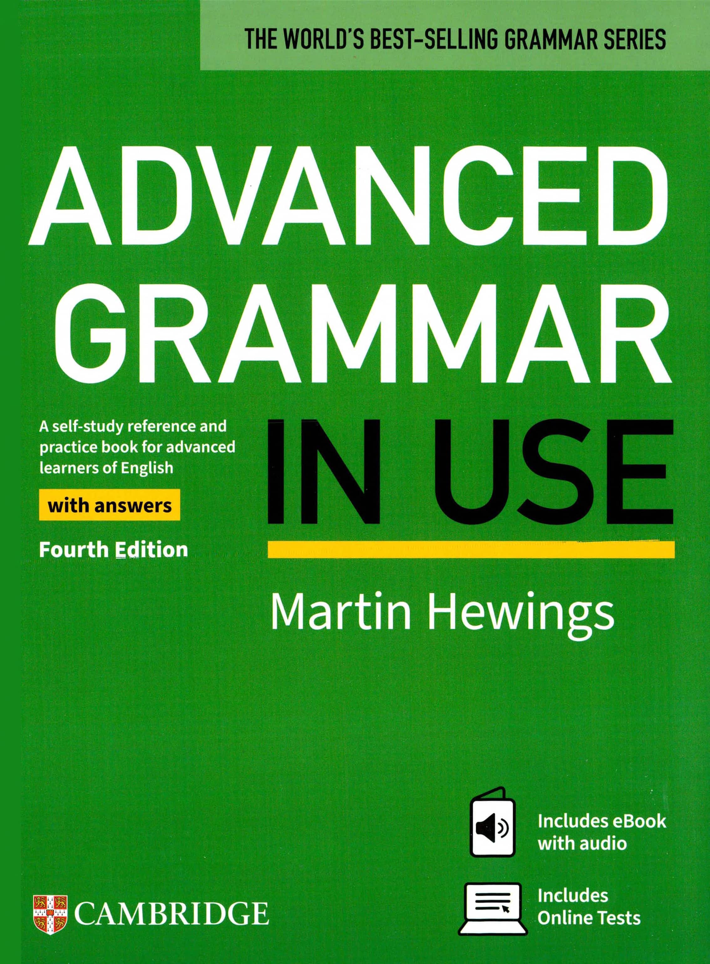 Portada Advanced grammar in use : a self-study reference and practice book for advanced learners of english : with answers 